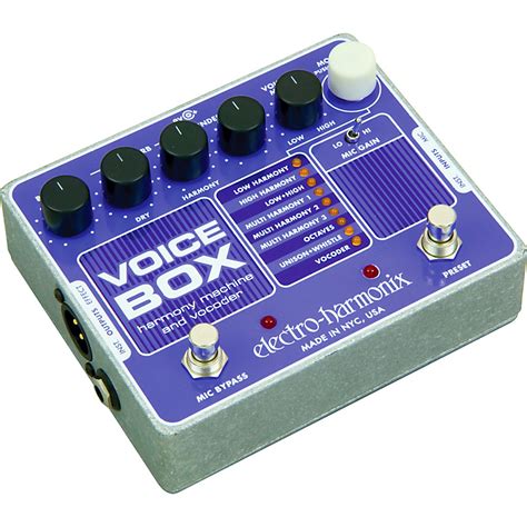 electro harmonix voice box vocoder pedal|Voice Box .